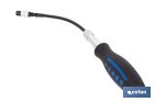 Destornillador porta puntas con varilla flexible y extraíble | Longitud de 235 a 350 mm - Cofan