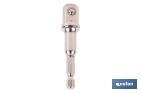 Adaptador de portavasos 1/2" para vasos de 1/4" | Longitud: 72 mm | Fabricado en acero cromo vanadio - Cofan