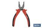 Reinforced combination pliers | Electrician pliers with ergonomic handle | Size: 200mm - Cofan