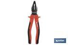 Reinforced combination pliers | Electrician pliers with ergonomic handle | Size: 200mm - Cofan