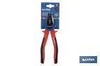 Reinforced combination pliers | Electrician pliers with ergonomic handle | Size: 200mm - Cofan