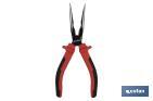 Needle nose pliers | Chrome-vanadium steel | Size: 200mm - Cofan