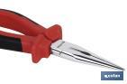 Needle nose pliers | Chrome-vanadium steel | Size: 200mm - Cofan