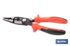Alicates multifunción 8" 200 mm | Alicate aislado 1000 V de acero al cromo vanadio - Cofan