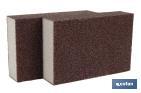 Sanding sponge "Medium Grain" - Cofan