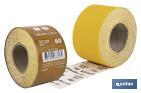 ROLL OF ABRASIVE PAPER "YELLOW"