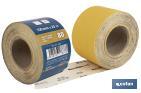 Roll of abrasive paper "Yellow" - Cofan