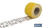 Roll of abrasive paper "Yellow" - Cofan