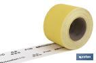 Roll of abrasive paper "Yellow" - Cofan