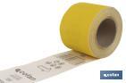 Roll of abrasive paper "Yellow" - Cofan