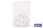 Discos de lija para lijadora Orbital | Pack de 5 hojas de lija redondas | Material: óxido de aluminio | Disponibles en diferentes granos - Cofan