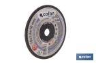 Disques de coupe précise pour acier INOX - Cofan
