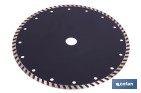 Diamond discs "general construction" base turbo - Cofan