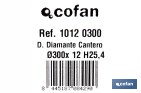 Professional diamons discs "segmented model" - Cofan
