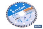 Universal diamond discs "general construction" - Cofan