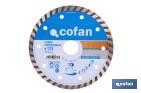 Universal diamond discs "general construction" - Cofan