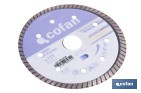 Diamon discs "Extra thin" special for porcellanic material - Cofan