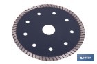 Diamon discs "Extra thin" special for porcellanic material - Cofan