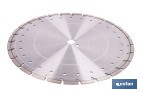 Diamond disc for old concrete and asphalt - Cofan