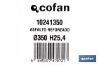 Disco de diamante reforzado soldado por láser | Corte húmedo en asfalto y hormigón abrasivo | Disponible en diferentes medidas - Cofan