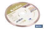 DISQUE DE CARRELAGE MACHINES DE TABLE - Cofan