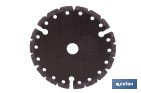 Disco de diamante multimaterial Ø76 mm | Corte en seco de múltiples materiales | Compatible con mini amoladora Cofan - Cofan