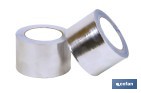 Cinta Adhesiva de Aluminio 30 Micras | Color aluminio - Cofan