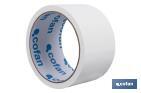 Cofan Duct tape 180 microns | White | Different sizes - Cofan