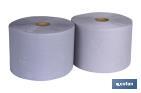BOBINA INDUSTRIAL | PAPEL ECOLÓGICO | PACK DE 2 ROLLOS | PESO ROLLO 3 KILOS 250 METROS