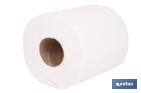 Bobinas industriales de papel secamanos | Papel extralaminado de doble capa | Pack de 2 o 6 unidades - Cofan