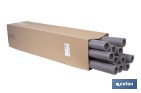 Coquillas aislantes para tuberías | Material: polietileno expandido | Color: gris | Protección térmica y anticorrosión | Disponible en diferentes diámetros y longitudes - Cofan