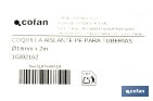 Coquillas aislantes para tuberías | Material: polietileno expandido | Color: gris | Protección térmica y anticorrosión | Disponible en diferentes diámetros y longitudes - Cofan