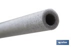 Coquillas aislantes para tuberías | Material: polietileno expandido | Color: gris | Protección térmica y anticorrosión | Disponible en diferentes diámetros y longitudes - Cofan