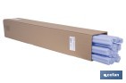 U-shaped foam edge protector | Material: polyethylene | Length: 1 m | Colour: light blue | Edge protection - Cofan
