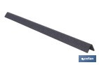 L-shaped foam edge protector | Material: polyethylene | Length: 1 m | Colour: grey | Edge protection - Cofan