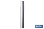 L-shaped foam edge protector | Material: polyethylene | Length: 1 m | Colour: grey | Edge protection - Cofan