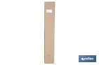 L-shaped foam edge protector | Material: polyethylene | Length: 1 m | Colour: grey | Edge protection - Cofan