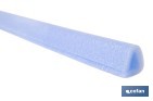 U-shaped foam edge protector | Material: polyethylene | Length: 1 m | Colour: grey | Edge protection | Available in different sizes - Cofan