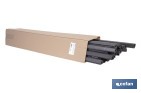 U-shaped foam edge protector | Material: polyethylene | Length: 1 m | Colour: grey | Edge protection | Available in different sizes - Cofan
