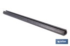 U-shaped foam edge protector | Material: polyethylene | Length: 1 m | Colour: grey | Edge protection | Available in different sizes - Cofan