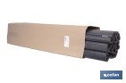 U-shaped foam edge protector | Material: polyethylene | Length: 1 m | Colour: grey | Edge protection | Available in different sizes - Cofan