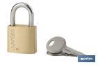 Quality Plus Brass Padlock - Cofan