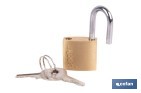 Quality Plus Brass Padlock - Cofan