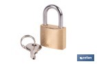 Quality Plus Brass Padlock - Cofan