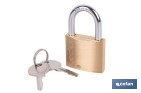 Quality Plus Brass Padlock - Cofan