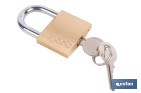 Quality Plus Brass Padlock - Cofan