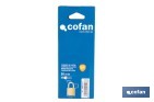 Quality Plus Brass Padlock - Cofan