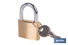 Quality Plus Brass Padlock - Cofan