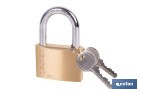 Quality Plus Brass Padlock - Cofan