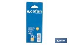Quality Plus Brass Padlock - Cofan